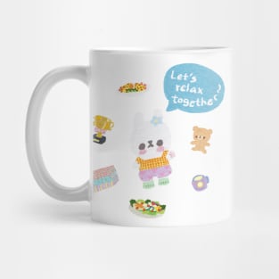 Kira-chan the Relaxing bunny's Favourite Things Mug